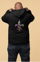 Black Mardi Gras I’m From Louisiana Hoodie